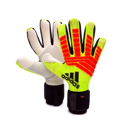 Adidas Predator Pro qapıçı əlcəyi sarı qırmızı