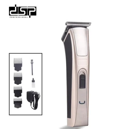 DSP 3W Təkrar Doldurula Bilən 4x Başlıqları İlə Peşəkar Saç Saqqal Kəsici Maşın Kişilər Üçün Güclü Üz Saç Təraş Maşını