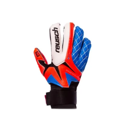Reusch Waorani Pro Qapıçı Əlcəyi Junior Reusch Mavi Qırmızı